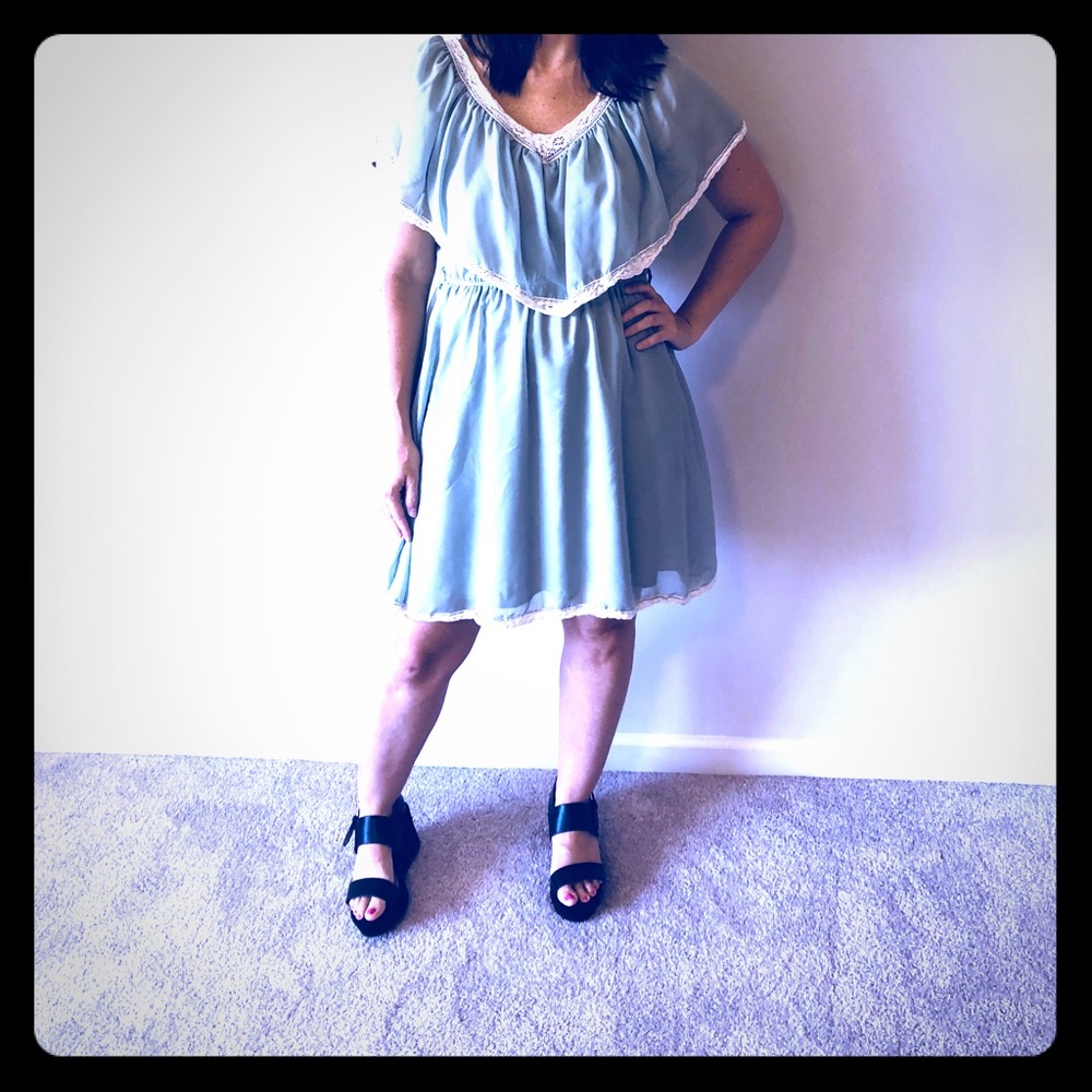 Mint Green Summer Dress